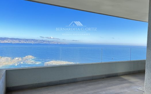 Depto Espectacular Vista Al Mar Reñaca 3D 2B 2E 1B